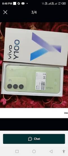 vivo y 100 16 256 gb new jast box opan