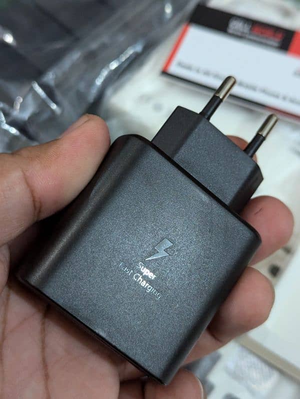 Samsung 45W Original Super Fast Charger Galaxy S24 Ultra s23 S22 watt 3