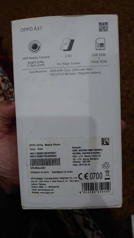 Oppo A37 Best Condition 10