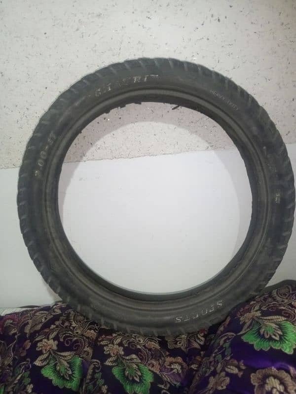 Honda 125 Back Tyre 2