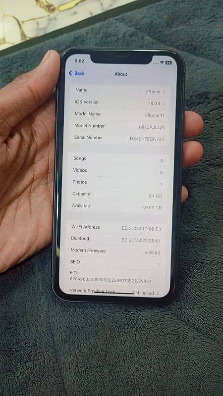 Iphone 11 64gb jv non pta waterpack 2