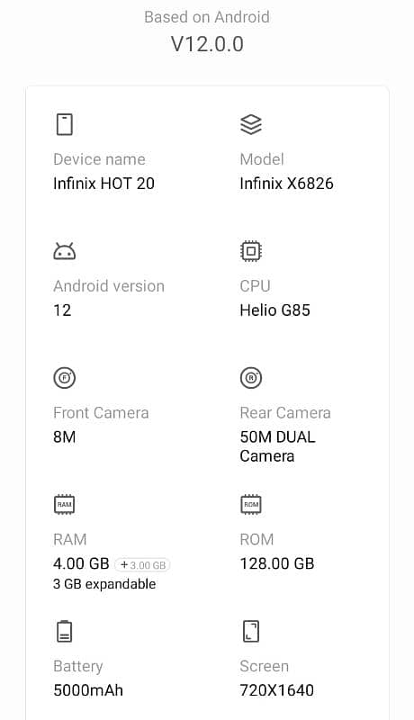 Infinix HOT 20 1