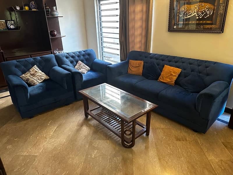 5 Seater Sofa with Table 1