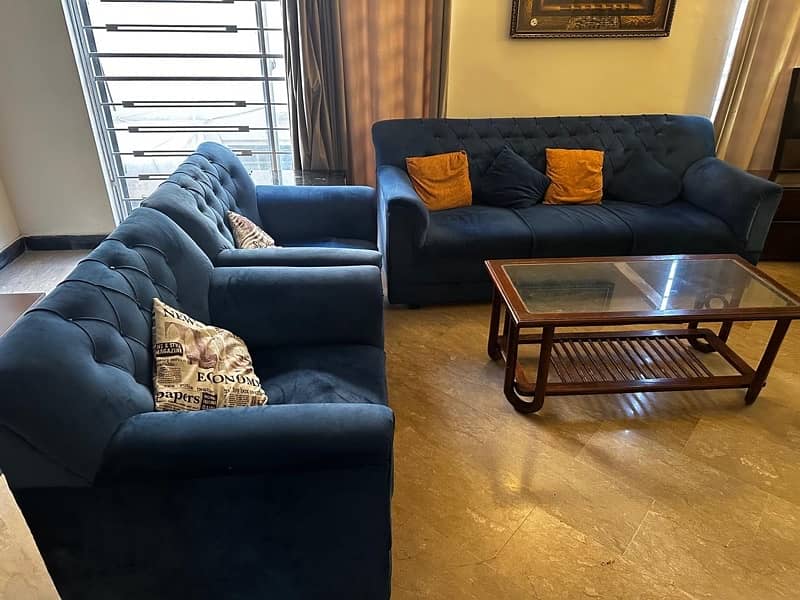 5 Seater Sofa with Table 5