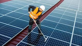 Solar panels washing/ cleaning services in Islamabad Rawalpindi