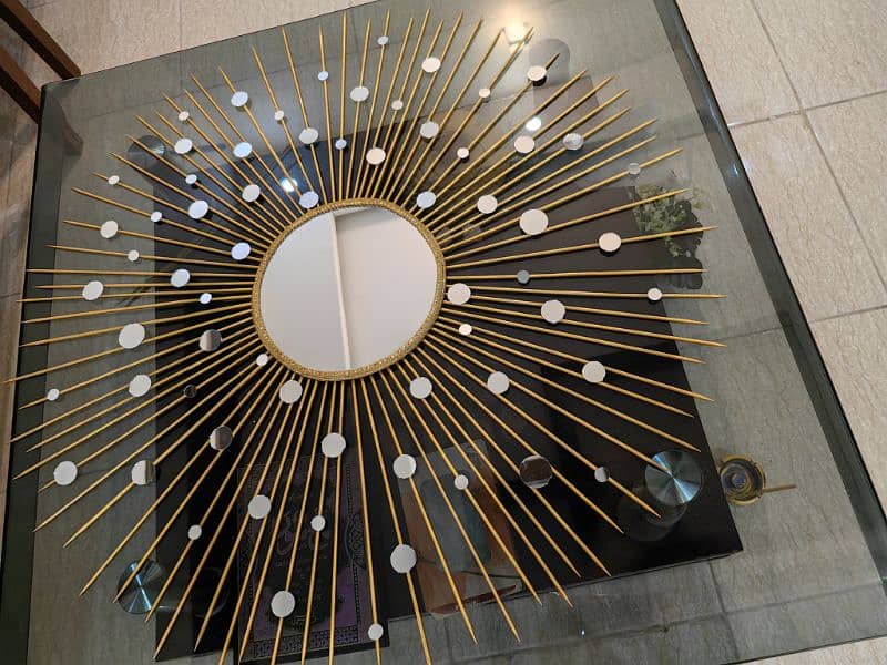 Handmade Sunburst Mirror for sell 0