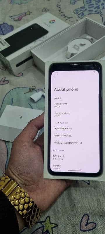 Google Pixel 4xl with box 9