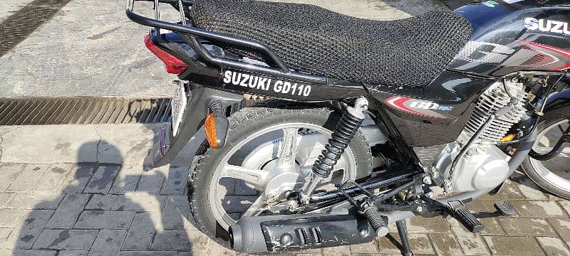 Suzuki GD110-2023 Model. Excellent Condition| ready to ride. 8 6