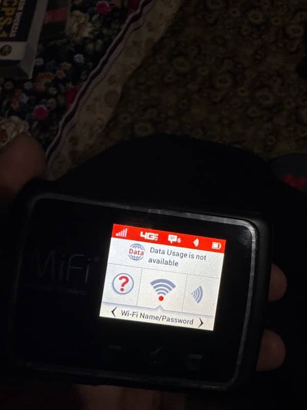 Verizon 6630 poket 4g wifi device 4