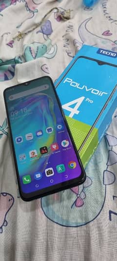 tecno povoir 4 pro 6/128 with box