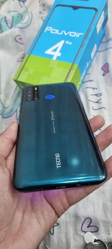 tecno povoir 4 pro 6/128 with box 8