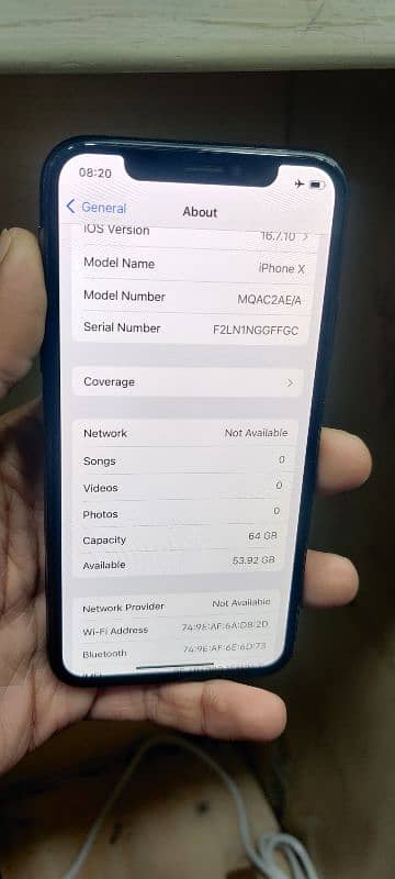 iphone X 64 gb bypass nonpta 2