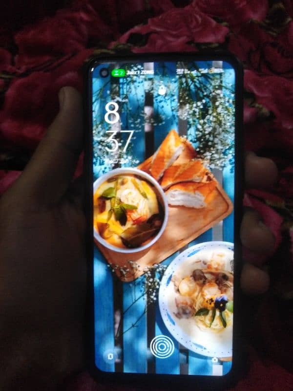 Oppo Reno 5  8+8/128 With box only pannel change and 67watt charger 1