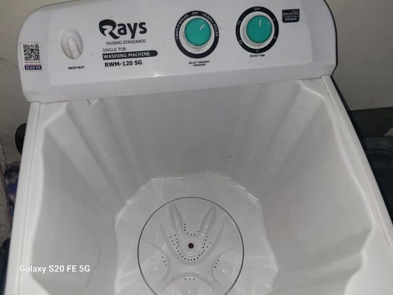 Rays single tub washing machine 2