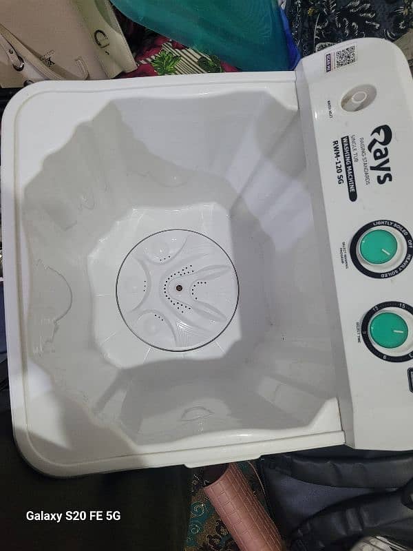 Rays single tub washing machine 5