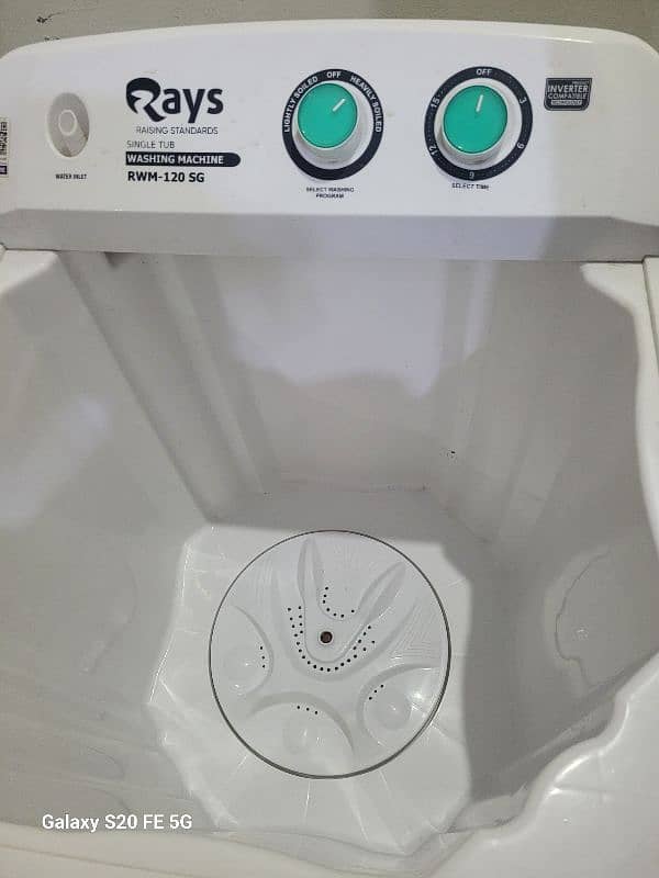 Rays single tub washing machine 7