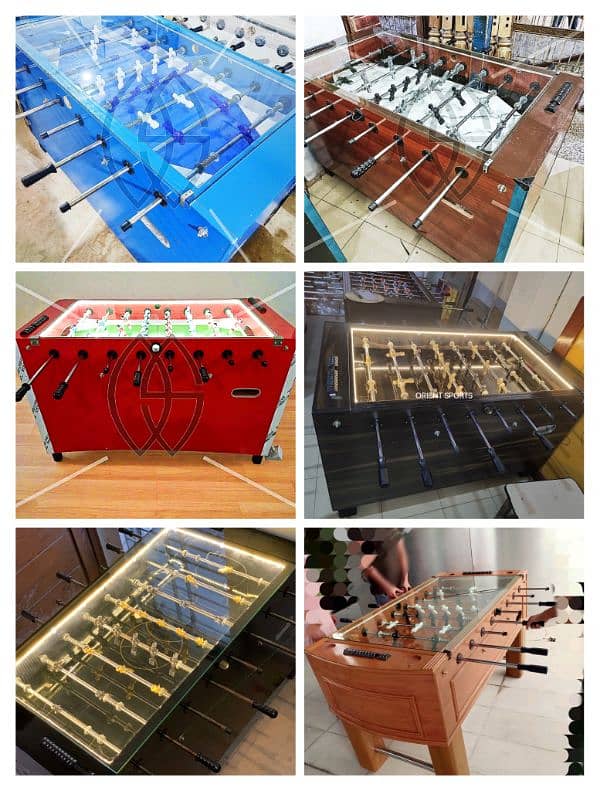 Table Tennis Table / hand ball / carrom board / snooker billiard pool 4