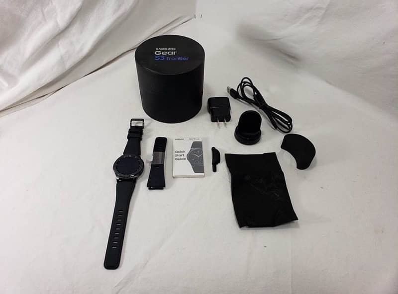 Samsung Gear S3 Frontier with Full Box 0