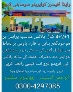 2 Kanal Residential Plot Is Available For Sale In Wapda Finance Officers Cooperative Housing Society Block C Lahore