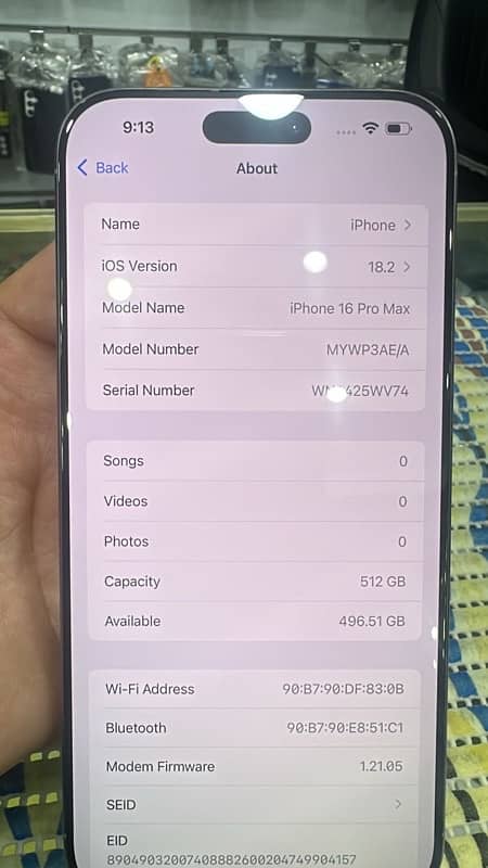 IPHONE 16 pro max new phone 2