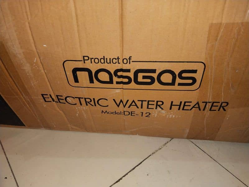 Nasgas Water Geyser DE-12 1