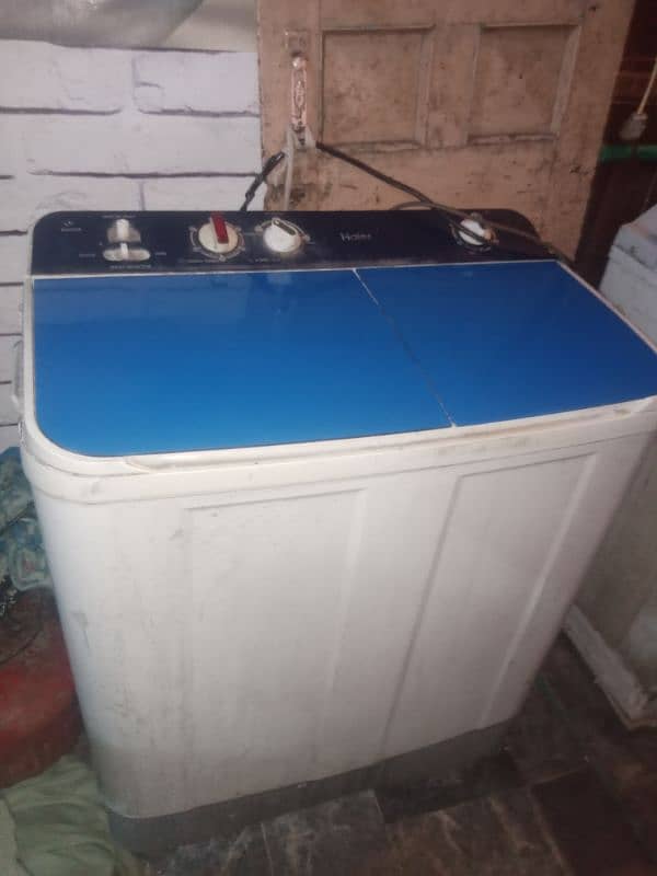 Haier washing machine 0