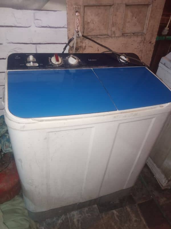 Haier washing machine 4