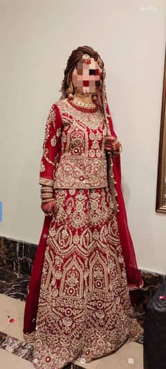 bridal dress only one day use 2 month old