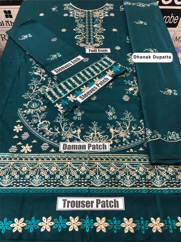 *Dhanak 3pc Dhanak shawl* 0