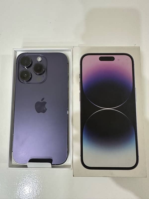 iPhone 14 Pro 256gb Non PTA HK dual physical 0