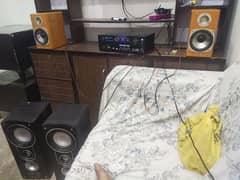 Studio Monitors 4 PCs Speakers with amplifier