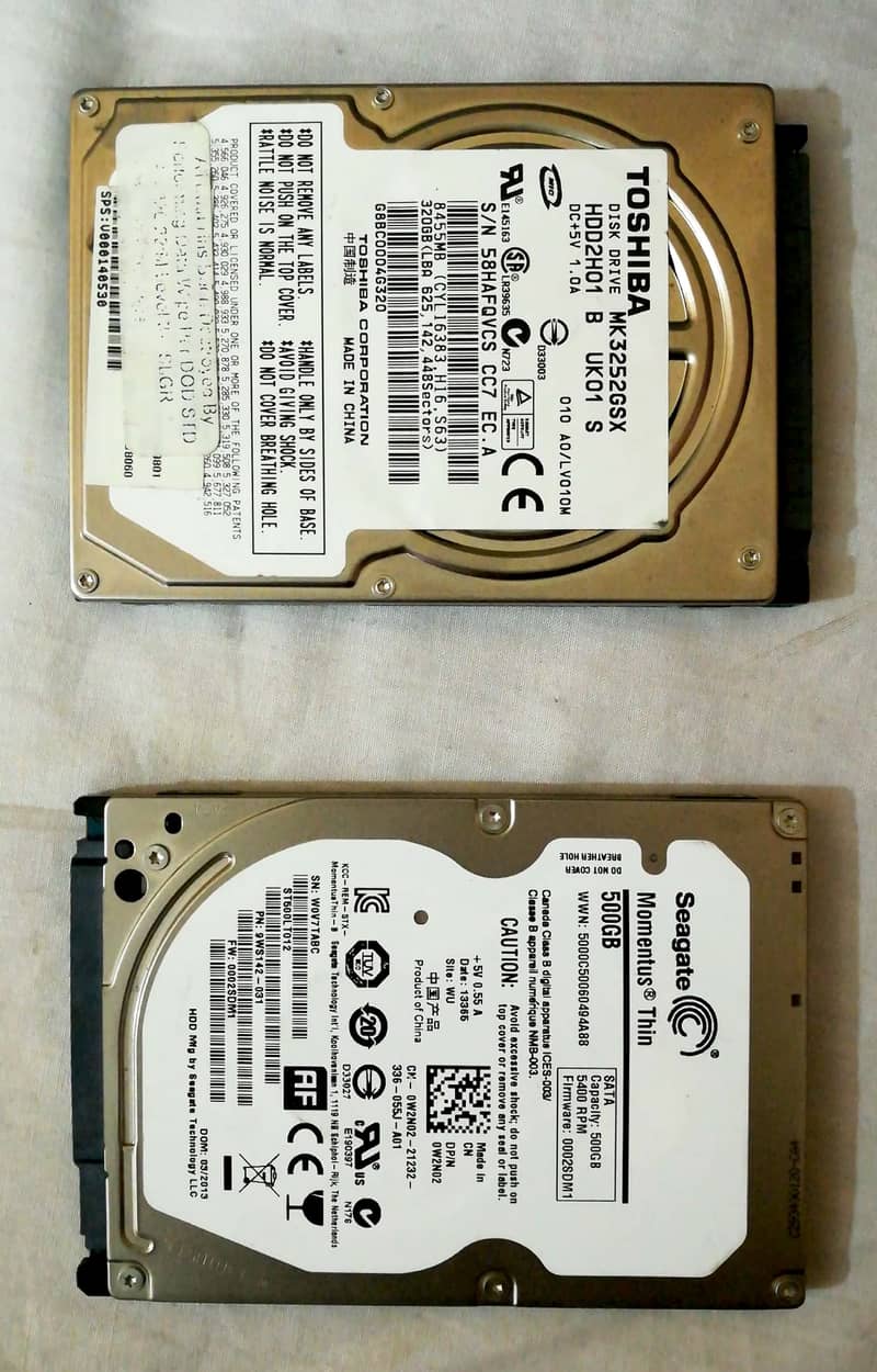 Laptop Hard Disk & Ram 2