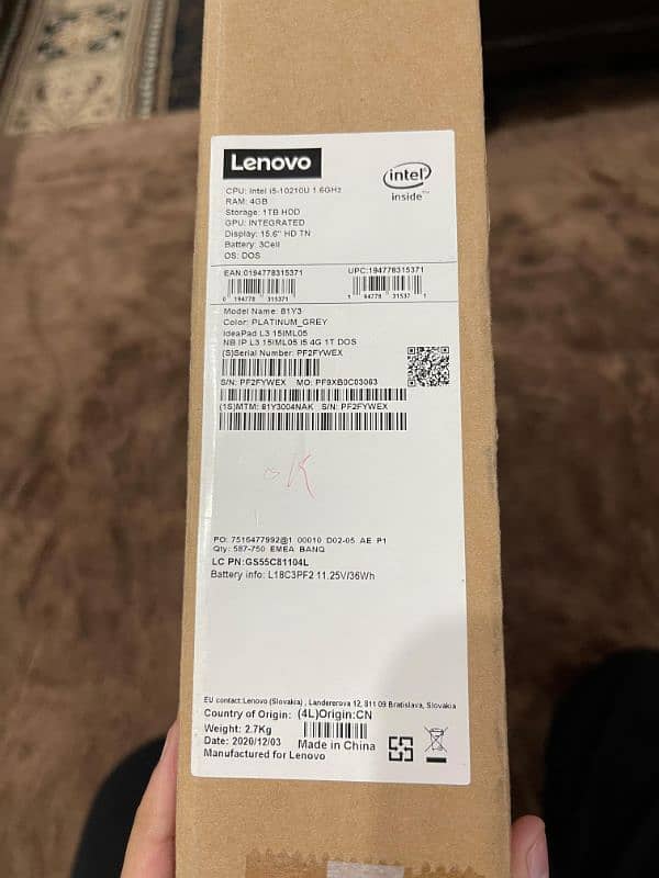 New lanvo laptop  4 month use 1