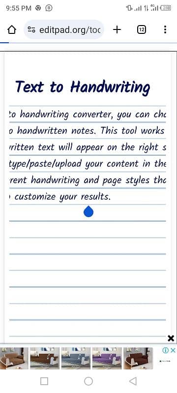 online handwriting assignment 0