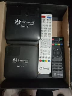 3 Transworld android tv box 1gb 8 gb 4K