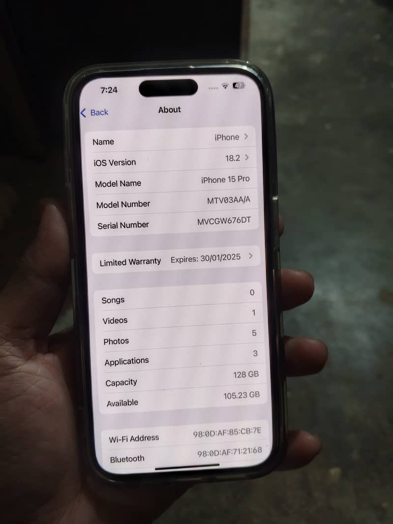 Apple iPhone 15 Pro factory unlock 7