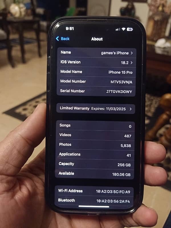 Apple iPhone 15 Pro 256 GB PTA Approved 7