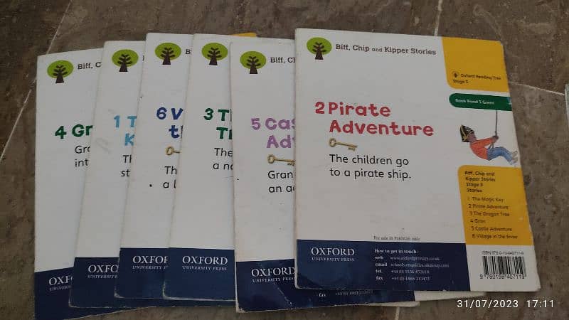 story books(ORT readers 2,3,4,5,6,7) 0