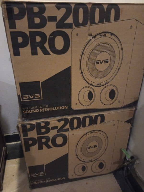 SVS PB-2000 pro ( Klipsch Yamaha Denon marantz onkyo JBL amplifier kef 1