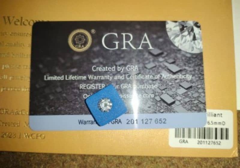 GRA Moissanite Diamonds with Certificate 6