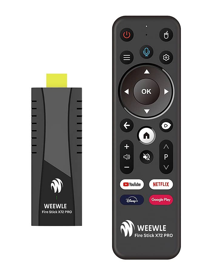 Weewle Firestick X72 PRO Best Fast Quad Core Dual WiFi Amlogic 905W2 1