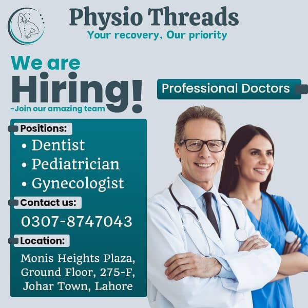 Join Our Team of Healthcare Experts at Physio Threads 0