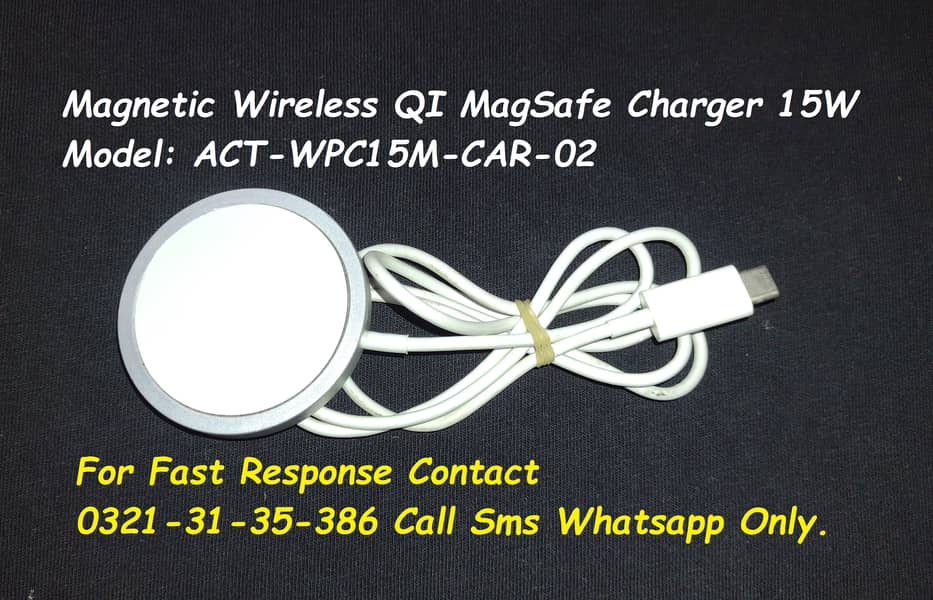 magnetic wireless magsafe charger 15w for iphone 2