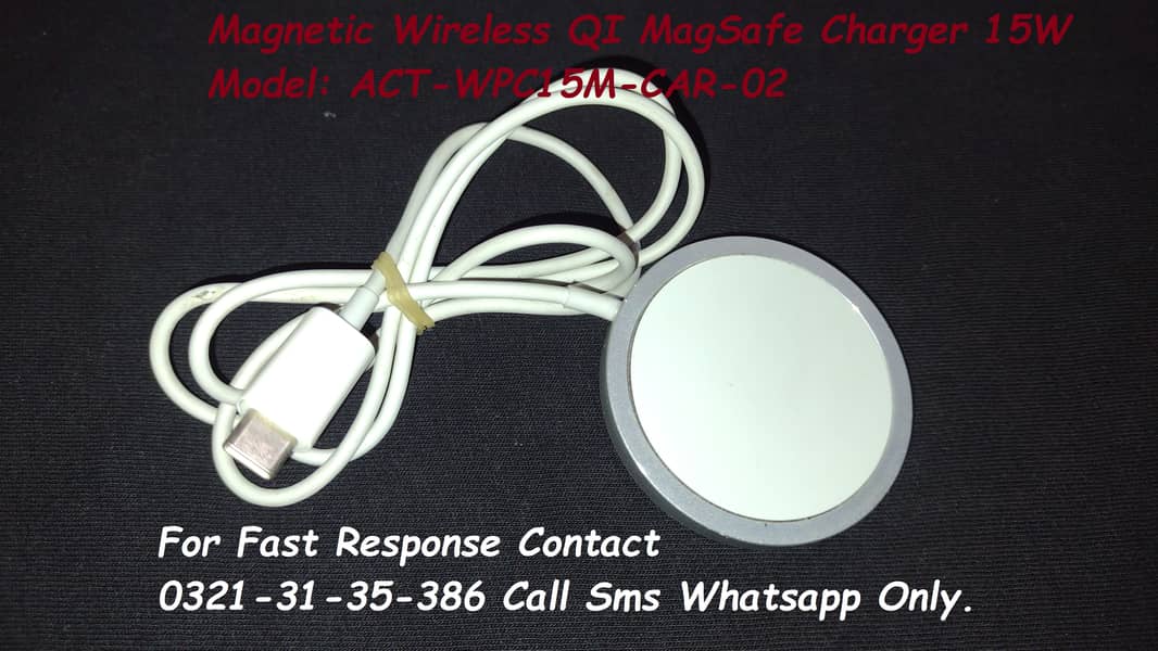 magnetic wireless magsafe charger 15w for iphone 5