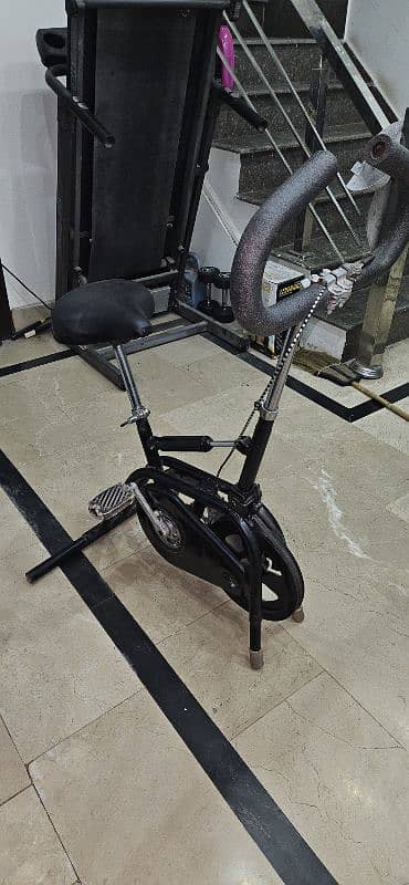 Treadmill, Exercise bicycle, Dumbell 4