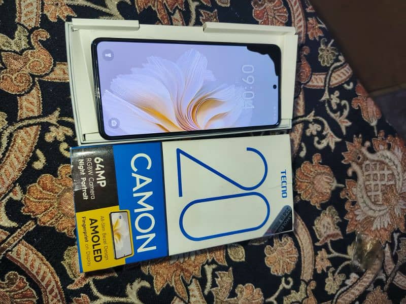 tehno camon 20 8+8 256 GB storage 6