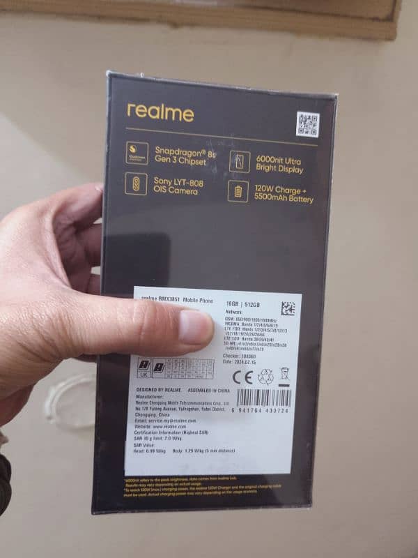 realme GT6 16 512 GB official PTA approved 6