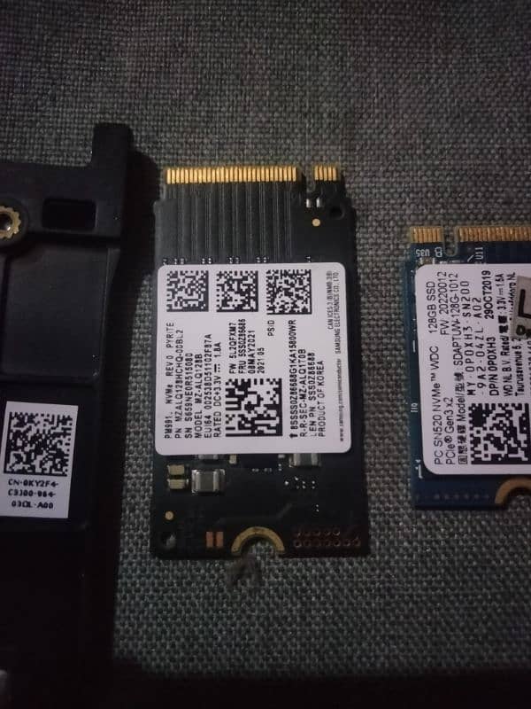 128 Gb original NVME SSD CARD FOR SALE 2