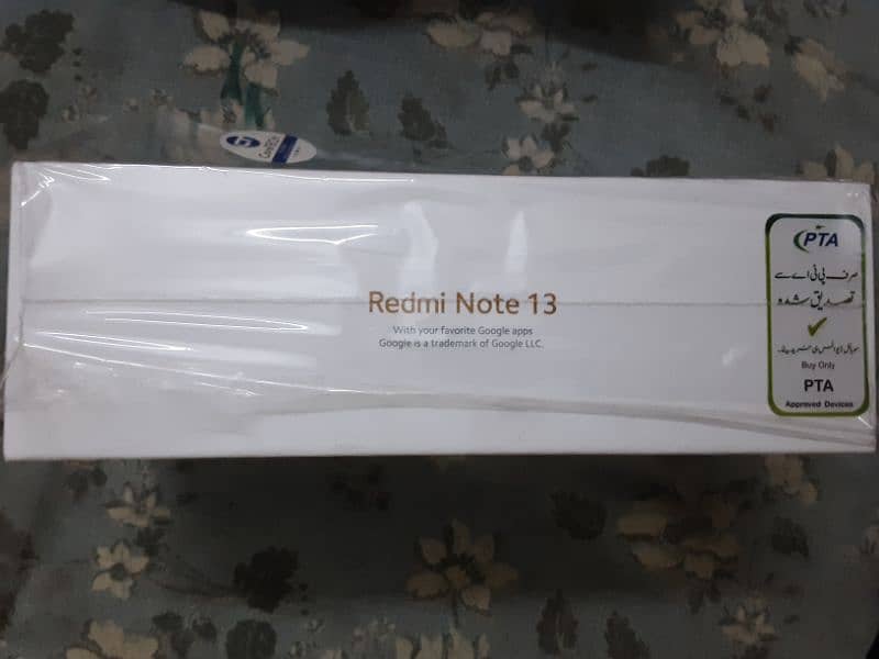 Redmi note 13 8gb ram 256gb storage 5 month warranty 8