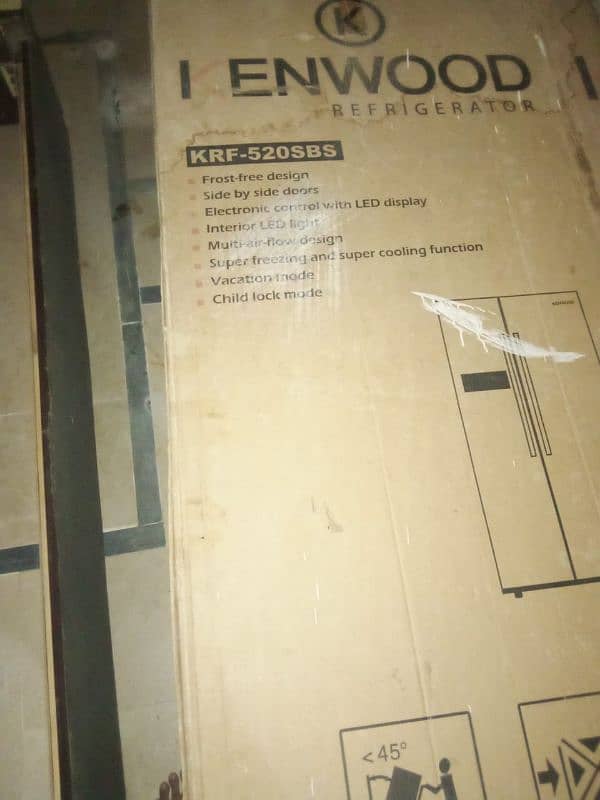 KENWOOD DOUBLE DOOR FRIDGE **URGENT SALE** 1